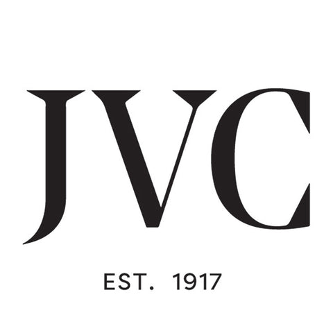 JVC logo, established Nineteen seventeen