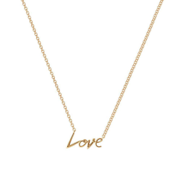 Bixlers Expressions Diamond Love Necklace In 14K Yellow Gold 7